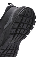 Skechers Men's Black Lace-Up Chunky Sole Sneakers | Derimod Skechers Men's Black Lace-Up Chunky Sole Sneakers | Derimod