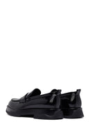Male Black Thick-Soled Leather Loafer | Derimod Male Black Thick-Soled Leather Loafer | Derimod