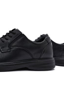 Men's Black Lace Up Leather Casual Shoes | Derimod Men's Black Lace Up Leather Casual Shoes | Derimod