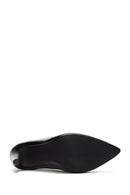 Woman Black Stiletto Heels Leather Stiletto | Derimod Woman Black Stiletto Heels Leather Stiletto | Derimod