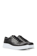 Camper Women's Black Runner Up Leather Sneaker | Derimod Camper Women's Black Runner Up Leather Sneaker | Derimod