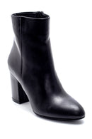 Women's Leather Heeled Boots | Derimod Women's Leather Heeled Boots | Derimod