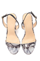 Women's Black Heeled Sandals | Derimod Women's Black Heeled Sandals | Derimod