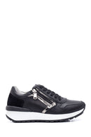 Kadın Deri Fermuarlı Sneaker | Derimod Kadın Deri Fermuarlı Sneaker | Derimod