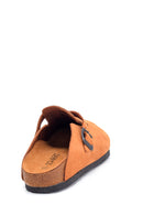 Women's Casual Nubuck Leather Slippers | Derimod Women's Casual Nubuck Leather Slippers | Derimod