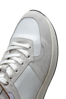 Erkek Gri Süet Deri Sneaker | Derimod Erkek Gri Süet Deri Sneaker | Derimod