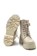 Women's Leather Zippered Boots | Derimod Women's Leather Zippered Boots | Derimod