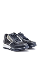 Women's Zipper Detailed Sneaker | Derimod Women's Zipper Detailed Sneaker | Derimod