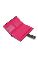 Woman Green Wallet | Derimod Woman Green Wallet | Derimod