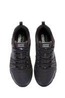 Skechers Men's Black Escape Plan Lace-Up Sneakers | Derimod Skechers Men's Black Escape Plan Lace-Up Sneakers | Derimod