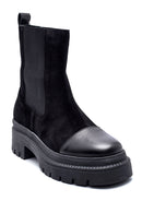 Women's Leather Thick Sole Chelsea Boots | Derimod Women's Leather Thick Sole Chelsea Boots | Derimod