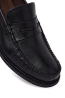 Male Black Leather Casual Loafer | Derimod Male Black Leather Casual Loafer | Derimod