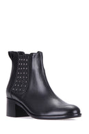Heeled Stud Detailed Women's Boots | Derimod Heeled Stud Detailed Women's Boots | Derimod