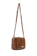 Women's Tan Long Strap Crossbody Bag | Derimod Women's Tan Long Strap Crossbody Bag | Derimod