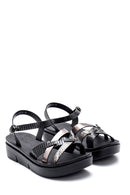 Women's Wedge Heel Casual Sandals | Derimod Women's Wedge Heel Casual Sandals | Derimod