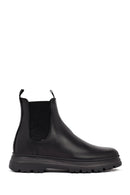 Male Black Leather Chelsea Boots | Derimod Male Black Leather Chelsea Boots | Derimod