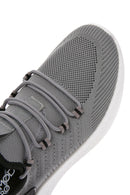Derimod Zero Erkek Gri Bağcıklı Kalın Tabanlı Kumaş Sneaker | Derimod Derimod Zero Erkek Gri Bağcıklı Kalın Tabanlı Kumaş Sneaker | Derimod