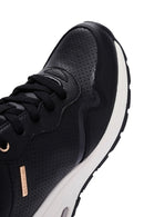 Skechers Women's Black Millon Air Wedge Heel Sneaker | Derimod Skechers Women's Black Millon Air Wedge Heel Sneaker | Derimod