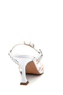 Women's Casual Heeled Leather Sandals | Derimod Women's Casual Heeled Leather Sandals | Derimod