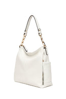 Woman Cream Long-Strap Shoulder Bag | Derimod Woman Cream Long-Strap Shoulder Bag | Derimod