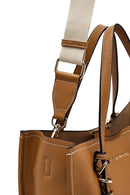 Woman Tan Long Strap Shoulder Bag | Derimod Woman Tan Long Strap Shoulder Bag | Derimod