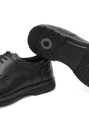 Men's Black Lace-up Leather Casual Shoes | Derimod Men's Black Lace-up Leather Casual Shoes | Derimod