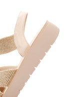 Women's Beige Ankle Strap Sandals | Derimod Women's Beige Ankle Strap Sandals | Derimod