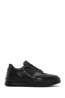 Erkek Siyah Deri Sneaker | Derimod Erkek Siyah Deri Sneaker | Derimod