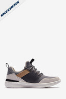 Skechers Men's Gray Lattimore Sneaker | Derimod Skechers Men's Gray Lattimore Sneaker | Derimod