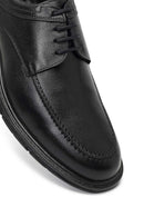 Men's Black Lace-up Leather Casual Shoes | Derimod Men's Black Lace-up Leather Casual Shoes | Derimod