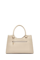 Women Beige Long Strap Classic Sleeve Bag | Derimod Women Beige Long Strap Classic Sleeve Bag | Derimod