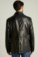 Mandzukic Men's Leather Jacket | Derimod Mandzukic Men's Leather Jacket | Derimod