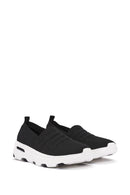Derimod Zero Kadın Siyah Kumaş Casual Sneaker | Derimod Derimod Zero Kadın Siyah Kumaş Casual Sneaker | Derimod