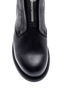 Women's Leather Zipper Detailed Boots | Derimod Women's Leather Zipper Detailed Boots | Derimod