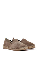 Erkek Vizon Süet Espadril | Derimod Erkek Vizon Süet Espadril | Derimod