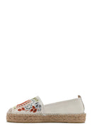 Kadın Bej Desenli Espadril | Derimod Kadın Bej Desenli Espadril | Derimod