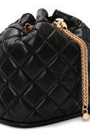 Women's Black Long Strap Quilted Crossbody Bag | Derimod Women's Black Long Strap Quilted Crossbody Bag | Derimod