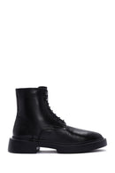 Men's Black Leather Boots | Derimod Men's Black Leather Boots | Derimod