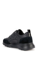 Geox Women's Black Alleniee Lace-Up Thick Soled Sports Sneaker | Derimod Geox Women's Black Alleniee Lace-Up Thick Soled Sports Sneaker | Derimod