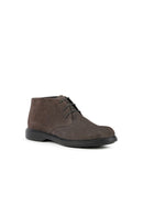 Geox Men's Brown Ottavio Suede Leather Boots | Derimod Geox Men's Brown Ottavio Suede Leather Boots | Derimod