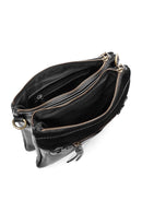 Women's Black Long Strap Crossbody Bag | Derimod Women's Black Long Strap Crossbody Bag | Derimod