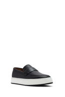 Erkek Siyah Deri Loafer | Derimod Erkek Siyah Deri Loafer | Derimod
