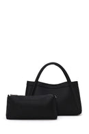 Woman Black Long-Strap Charm Shoulder Bag | Derimod Woman Black Long-Strap Charm Shoulder Bag | Derimod