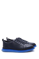 Men's Leather Perforated Sneaker | Derimod Men's Leather Perforated Sneaker | Derimod