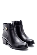 Women's Zippered Mid-Heel Boots | Derimod Women's Zippered Mid-Heel Boots | Derimod