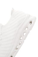 Derimod Zero Women's White Lace-Up Thick Soled Sneaker | Derimod Derimod Zero Women's White Lace-Up Thick Soled Sneaker | Derimod