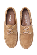 Women's Leather Suede Loafer | Derimod Women's Leather Suede Loafer | Derimod