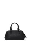 Woman Black Long-Strap Charm Shoulder Bag | Derimod Woman Black Long-Strap Charm Shoulder Bag | Derimod