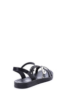 Women's Silver Detailed Sandals | Derimod Women's Silver Detailed Sandals | Derimod