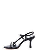 Women's Black Heeled Sandals | Derimod Women's Black Heeled Sandals | Derimod